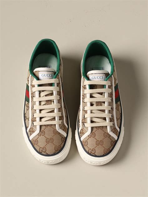 women gucci tennis|gucci platform tennis shoes women's.